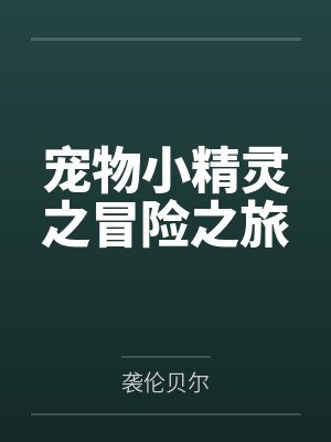 宠物小精灵之冒险之旅