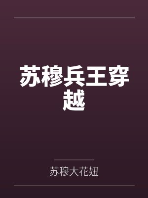苏穆兵王穿越笔趣阁无弹窗