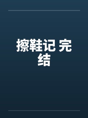 擦鞋记 完结