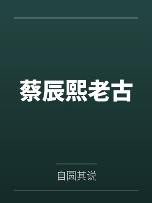 蔡辰熙老古