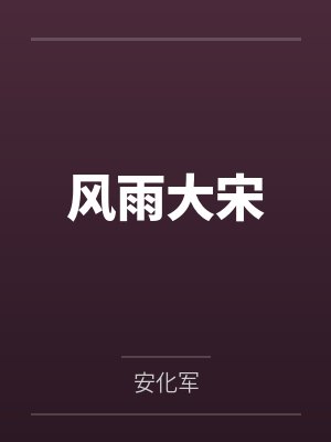 杜中宵赵滋风雨大宋